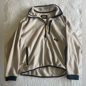 REI Fleece Jacket, Small, Cream 🤍